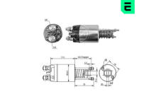 Elektromagnetický spínač, startér ERA ZM4651