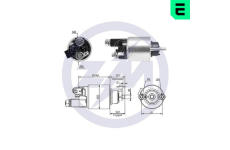 Elektromagnetický spínač, startér ERA ZM4708