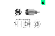 Elektromagnetický spínač, startér ERA ZM4773
