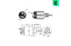 Elektromagnetický spínač, startér ERA ZM4775
