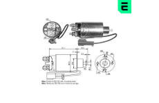 Elektromagnetický spínač, startér ERA ZM4792