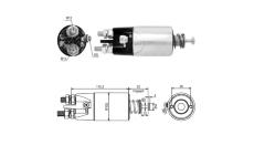 Spínač startéru Mitsubishi M9T61471