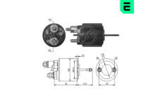 Elektromagnetický spínač, startér ERA ZM493