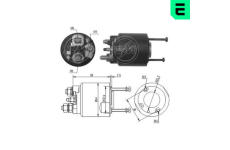 Elektromagnetický spínač, startér ERA ZM495