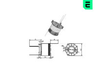 Elektromagnetický spínač, startér ERA ZM541993