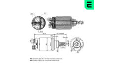 Elektromagnetický spínač, startér ERA ZM543