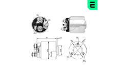 Elektromagnetický spínač, startér ERA ZM5495