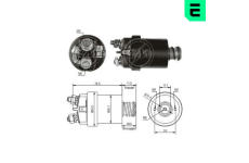 Elektromagnetický spínač, startér ERA ZM560