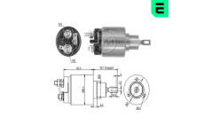 Elektromagnetický spínač, startér ERA ZM575
