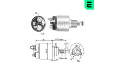 Elektromagnetický spínač, startér ERA ZM576