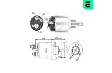 Elektromagnetický spínač, startér ERA ZM577