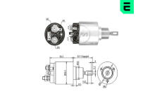 Elektromagnetický spínač, startér ERA ZM578