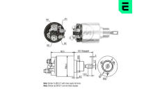 Elektromagnetický spínač, startér ERA ZM580