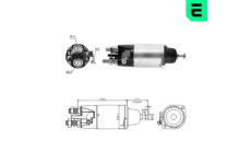 Elektromagnetický spínač, startér ERA ZM5898
