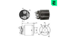 Elektromagnetický spínač, startér ERA ZM591