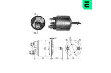 Elektromagnetický spínač, startér ERA ZM597