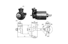 Spínač startéru SM44232 Mitsuba SM442-32