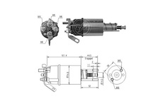 Spínač startéru 26211 Ford 2701E-11390-A