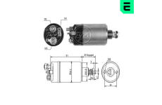 Elektromagnetický spínač, startér ERA ZM627