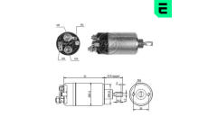 Elektromagnetický spínač, startér ERA ZM629