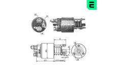 Elektromagnetický spínač, startér ERA ZM6395