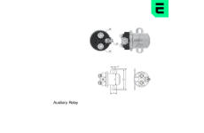 Elektromagnetický spínač, startér ERA ZM6408