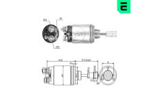Elektromagnetický spínač, startér ERA ZM643