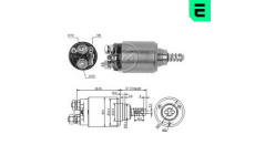 Elektromagnetický spínač, startér ERA ZM645