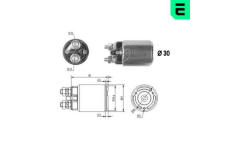 Elektromagnetický spínač, startér ERA ZM654