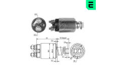 Elektromagnetický spínač, startér ERA ZM657