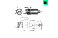 Elektromagnetický spínač, startér ERA ZM661