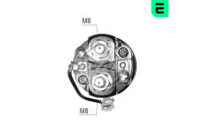 Krytka, relé startéru ERA ZM66296