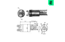 Elektromagnetický spínač, startér ERA ZM6651