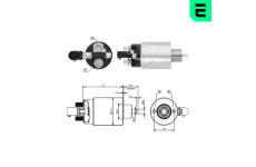 Elektromagnetický spínač, startér ERA ZM6695