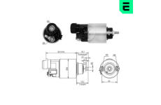 Elektromagnetický spínač, startér ERA ZM6708