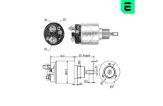 Elektromagnetický spínač, startér ERA ZM674