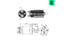 Elektromagnetický spínač, startér ERA ZM692