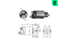 Elektromagnetický spínač, startér ERA ZM702