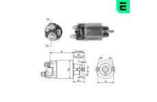 Elektromagnetický spínač, startér ERA ZM705