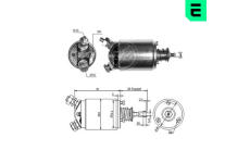 Elektromagnetický spínač, startér ERA ZM733