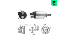 Elektromagnetický spínač, startér ERA ZM7381