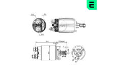 Elektromagnetický spínač, startér ERA ZM740