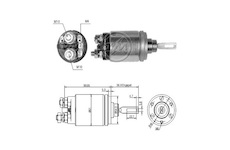 Spínač startéru ZM - Bosch 0331401009