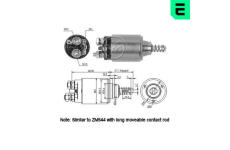 Elektromagnetický spínač, startér ERA ZM744