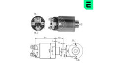 Elektromagnetický spínač, startér ERA ZM790
