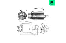 Elektromagnetický spínač, startér ERA ZM796