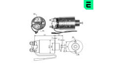 Elektromagnetický spínač, startér ERA ZM798