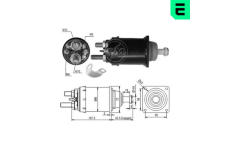 Elektromagnetický spínač, startér ERA ZM836