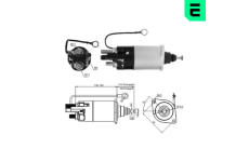 Elektromagnetický spínač, startér ERA ZM841