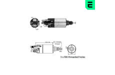 Elektromagnetický spínač, startér ERA ZM842